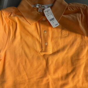 Brooks Brothers Bright Orange Kids Polo